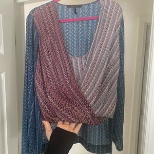 NWOT BCBG high low tunic L